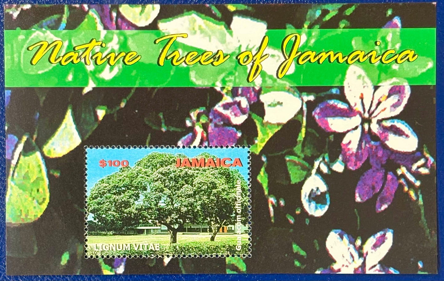 Jamaika - Block 51 postfrisch "Einheimische Bäume"