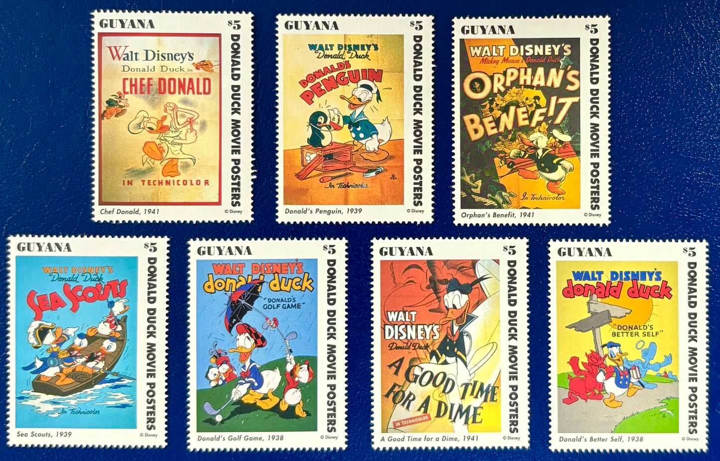 Donald Duck, Filmplakate
