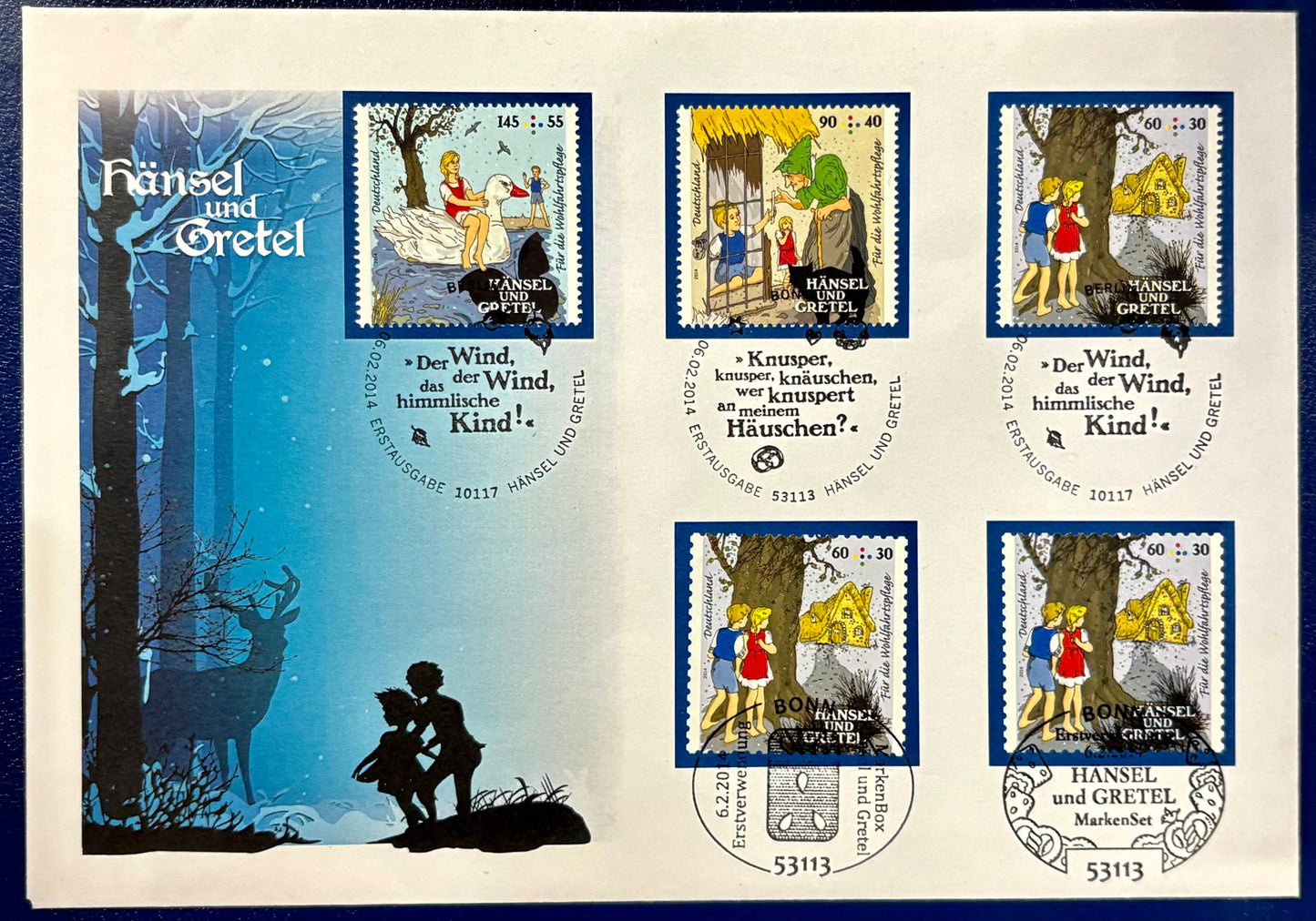 Luxusbrief „Hänsel und Gretel“