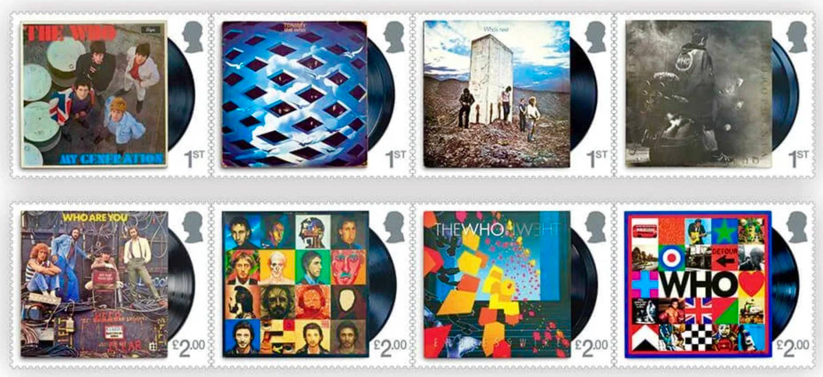 Großbritannien - THE WHO Briefmarkensatz postfrisch NEUHEIT 2026