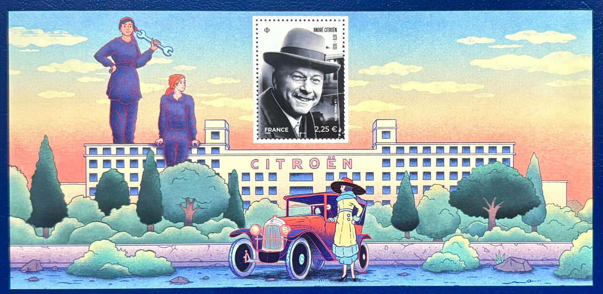 Luxusblock André Citroën - selten !