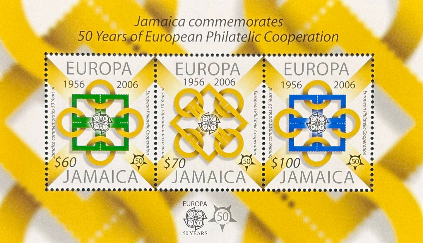 Jamaika - Block 56 postfrisch "Europamarken 2006"