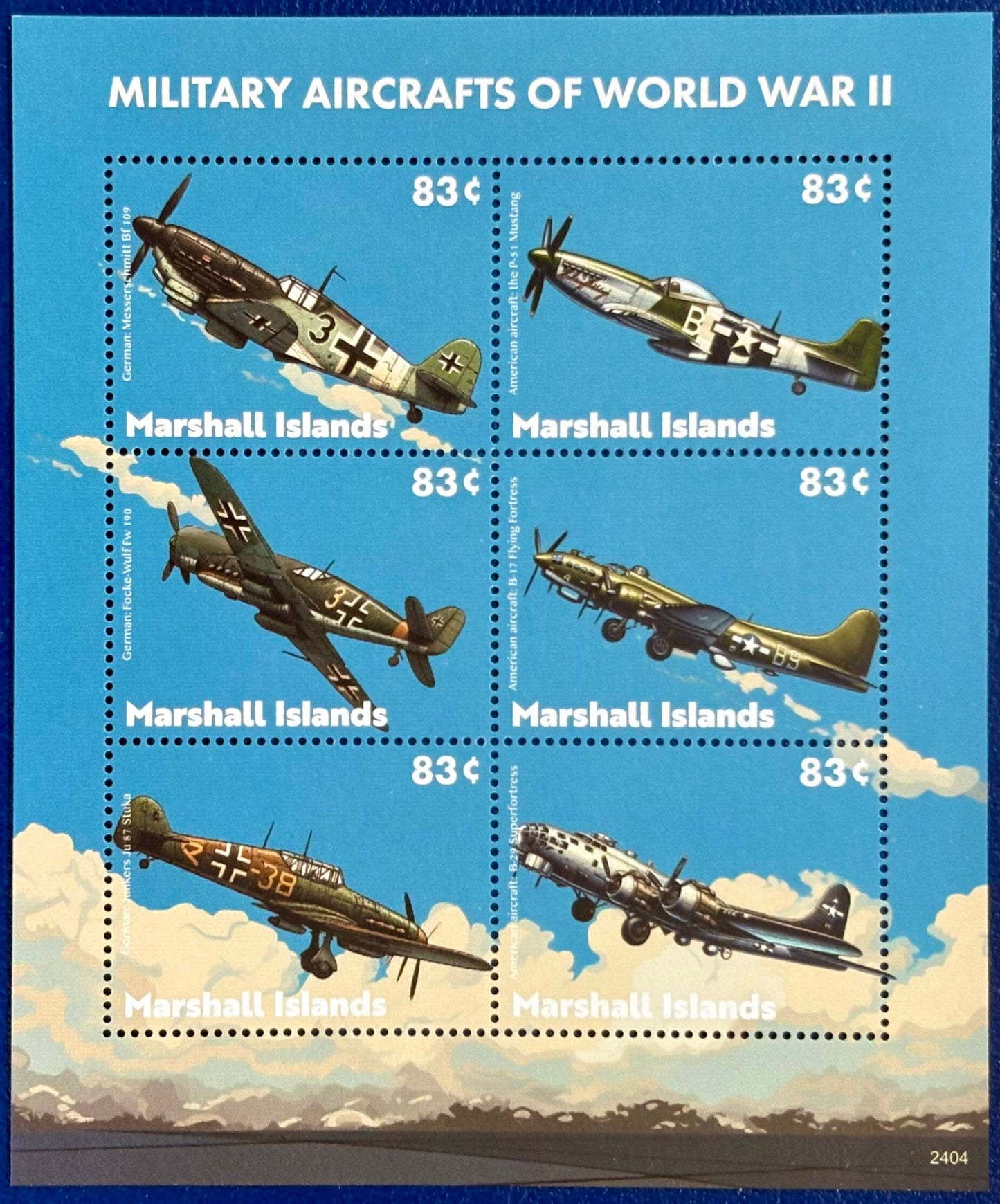 Die Luftwaffe des II. Weltkrieg mit Messerschmitt und Mustang