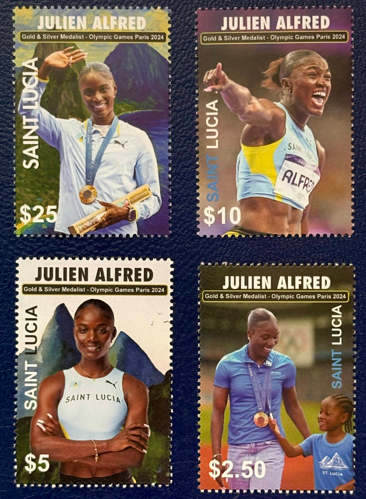 Goldmedaille für St. Lucia