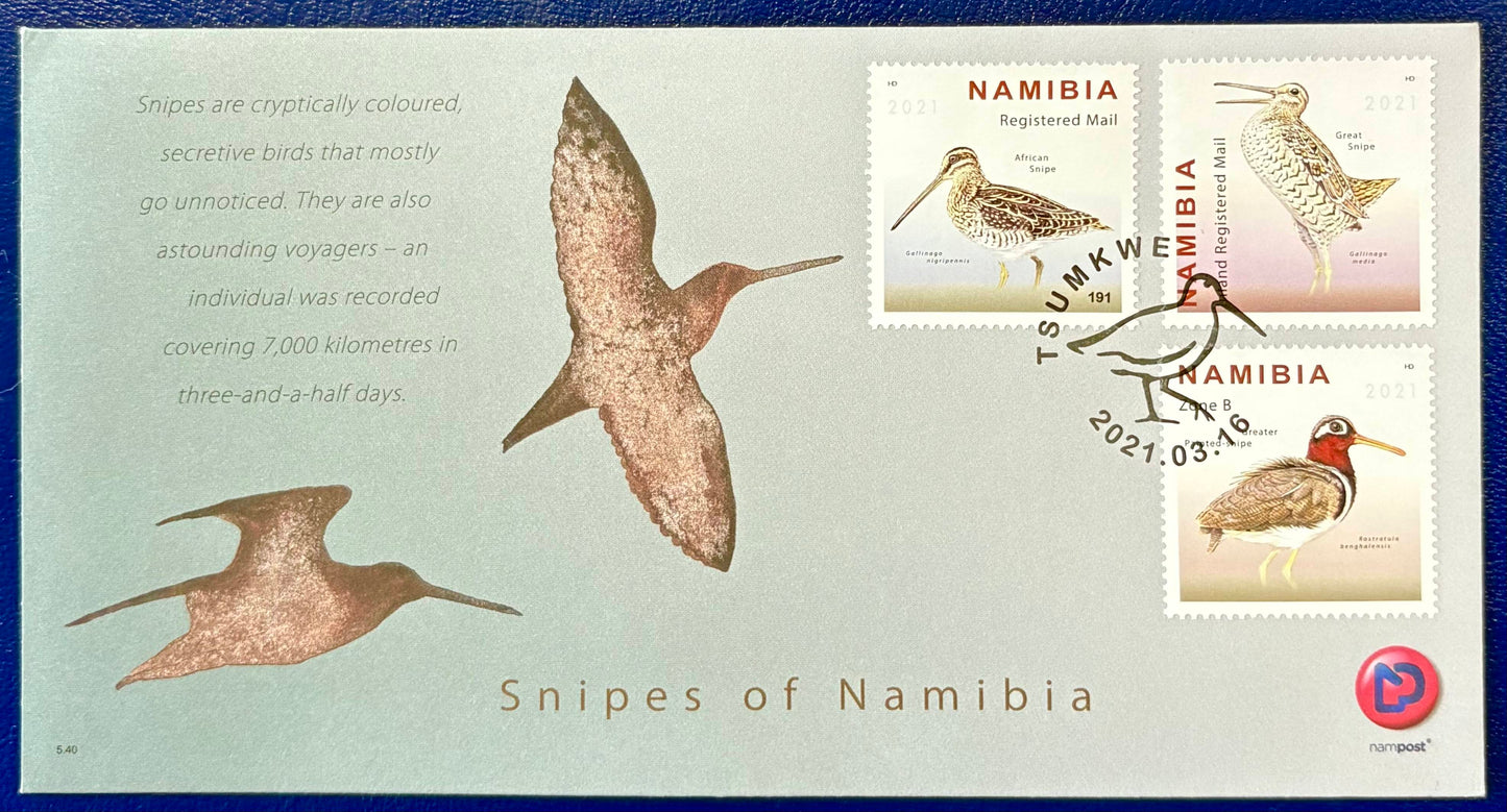Exklusiver Ersttagsbrief aus Namibia – Vogelfreunde aufgepasst!