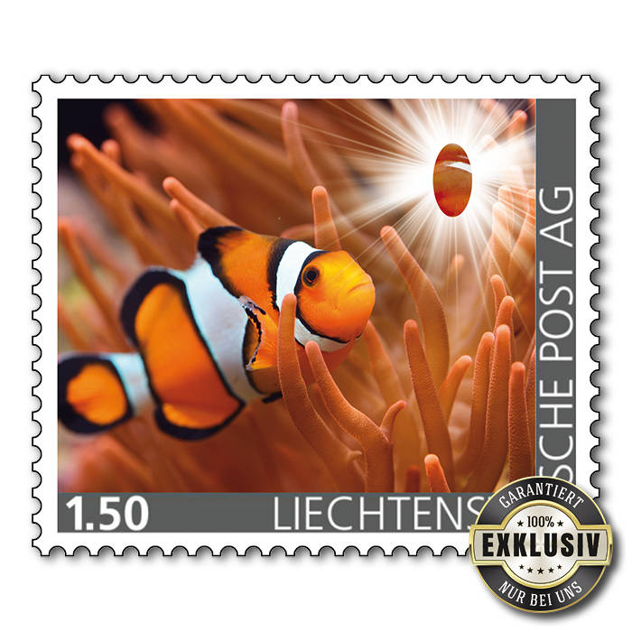 Edelsteine der Philatelie: CARNEOL-Briefmarke postfrisch, Liechtenstein
