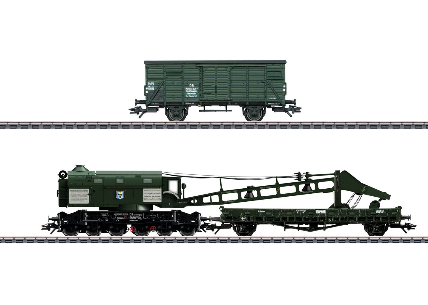 Märklin 57 Tonnen Dampfkran Ardelt (49570)