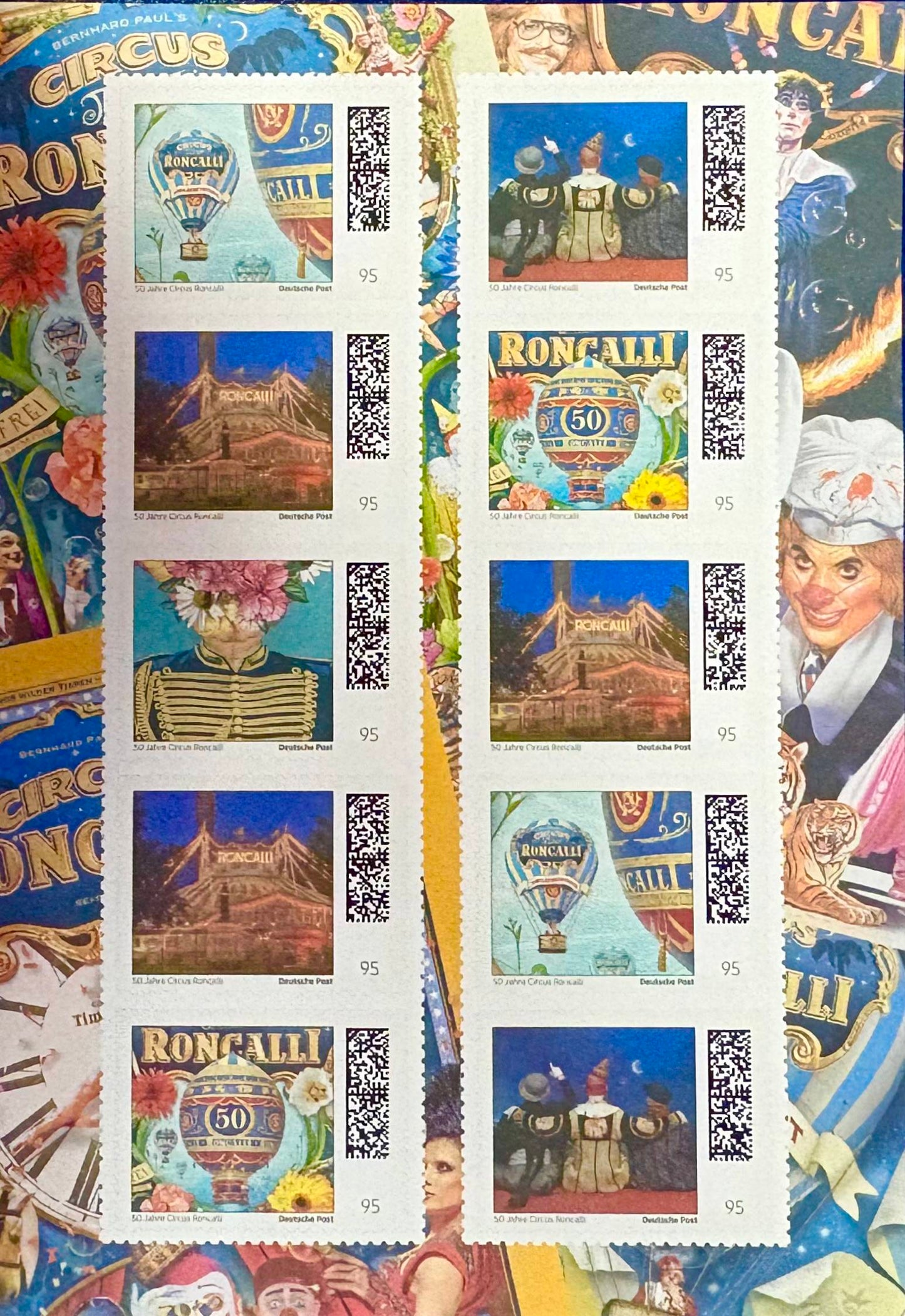 Kleinbogen 50 Jahre Circus Roncalli