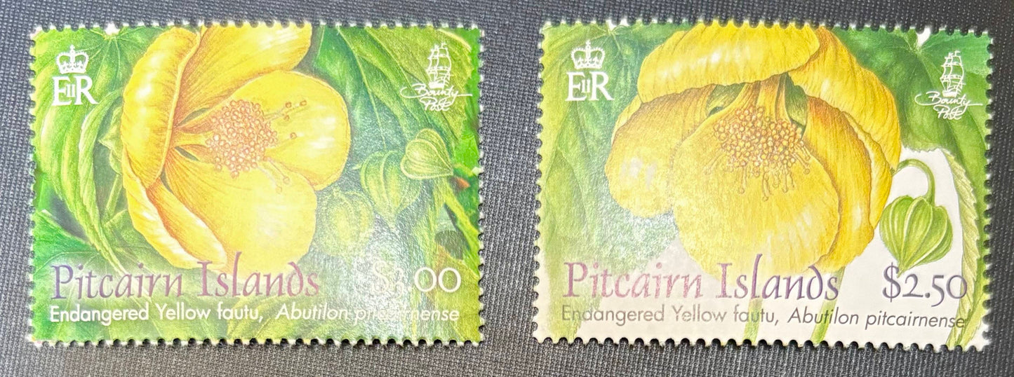 Pitcairn - 2 Werte postfrisch "Schönmalve"