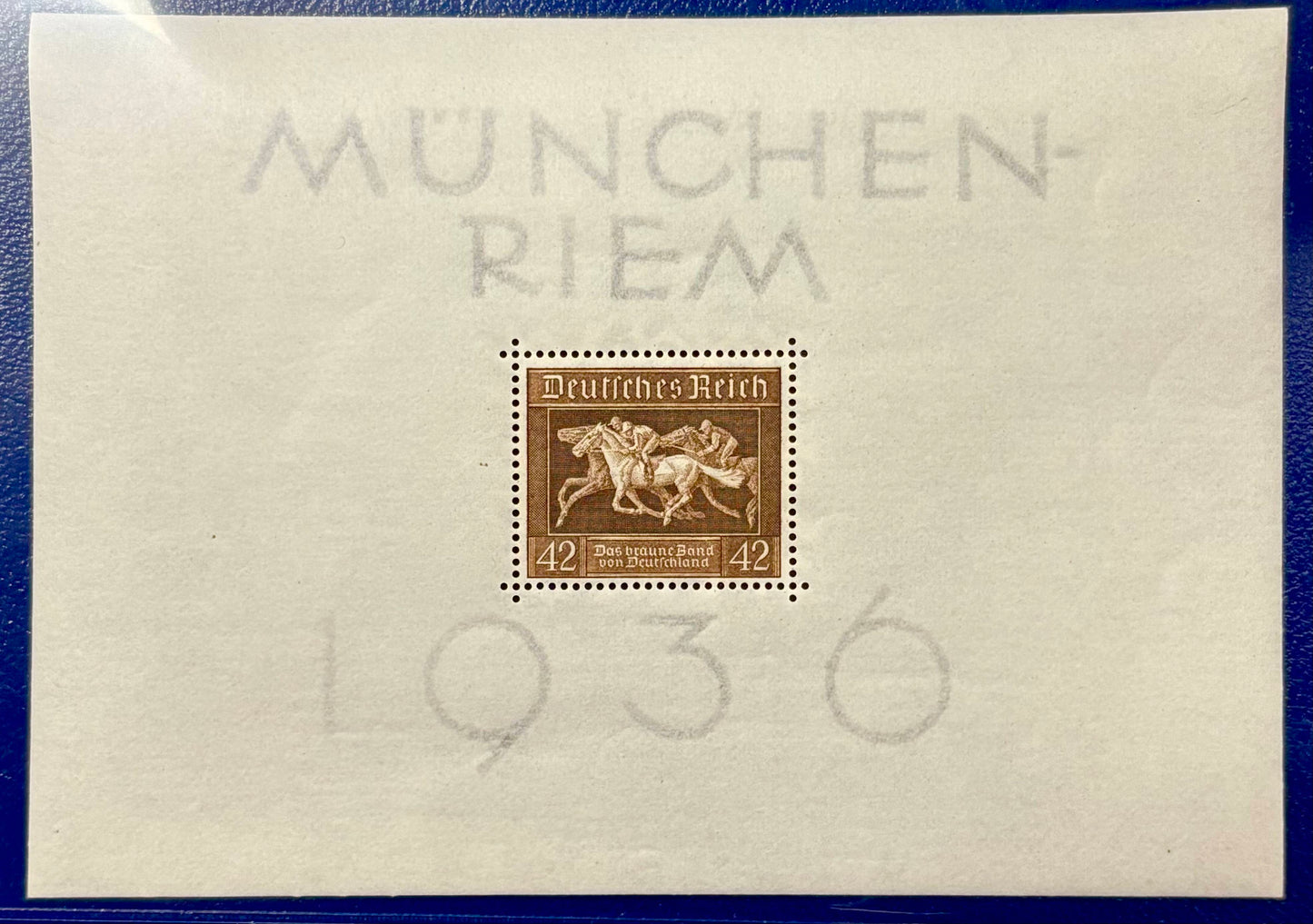 Deutsche Reich Block 4 postfrisch