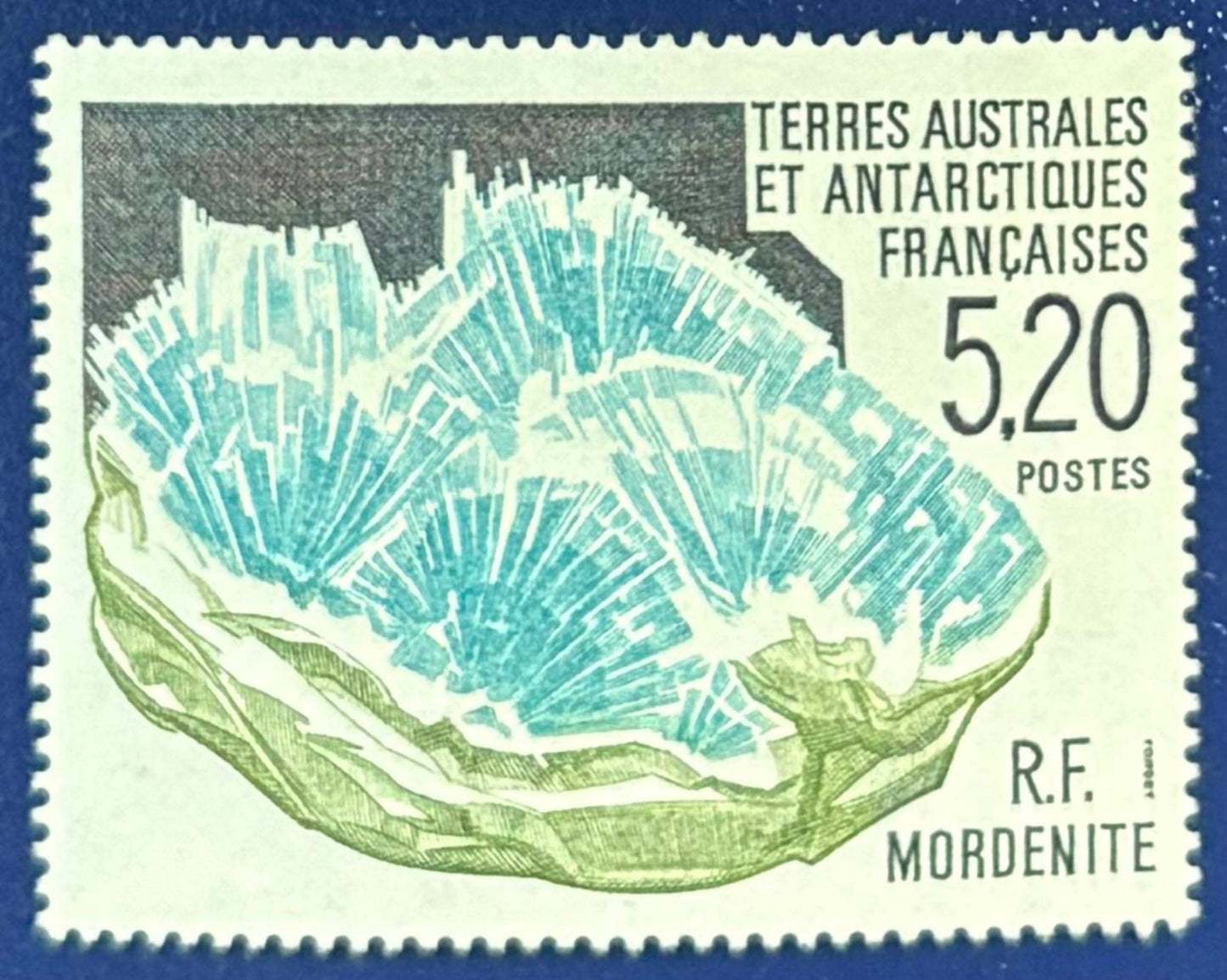 Französische Gebiete in der Antarktis - Einzelwert "Mineralien"