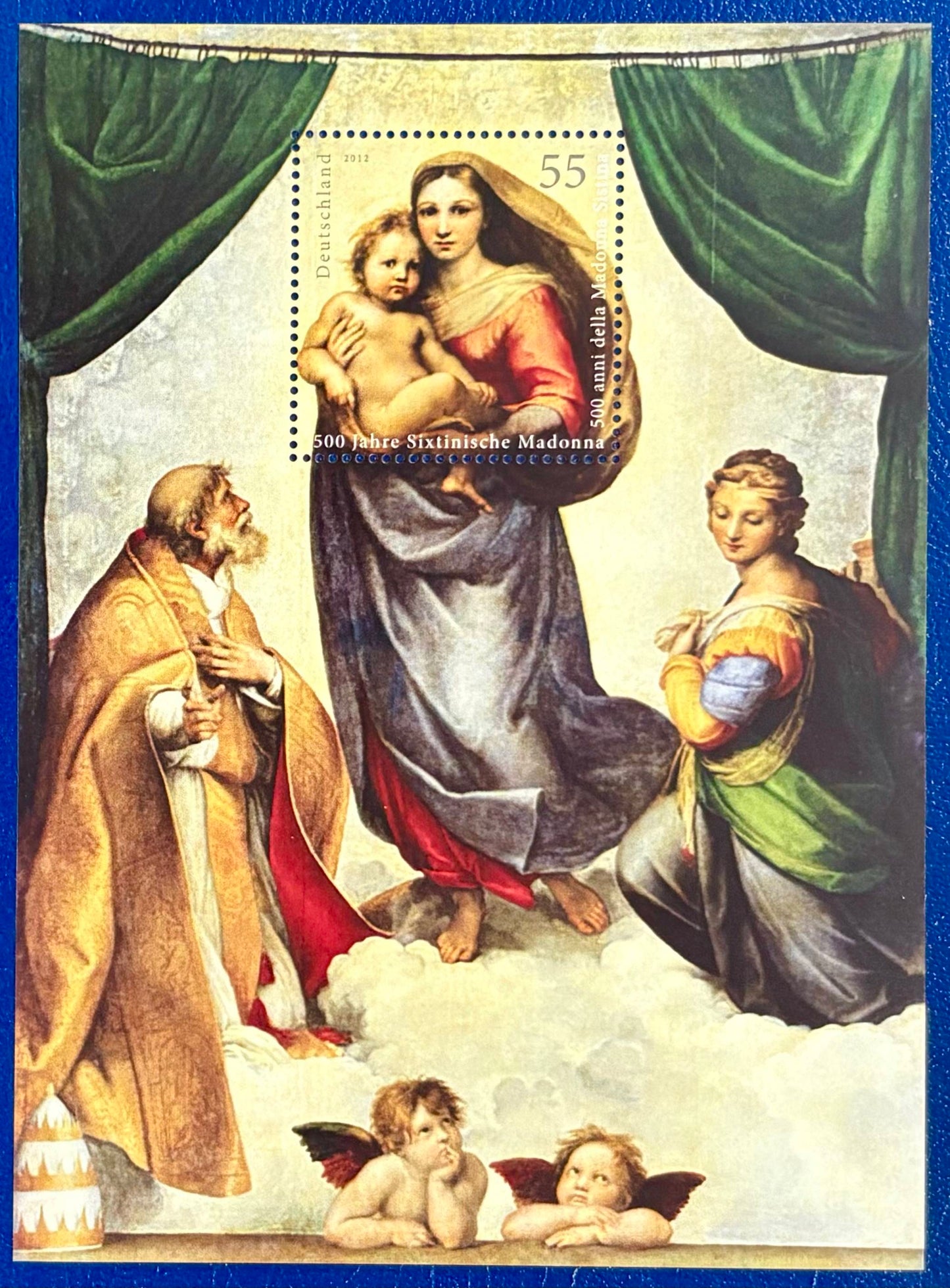 Block 500 Jahre Sixtinische Madonna