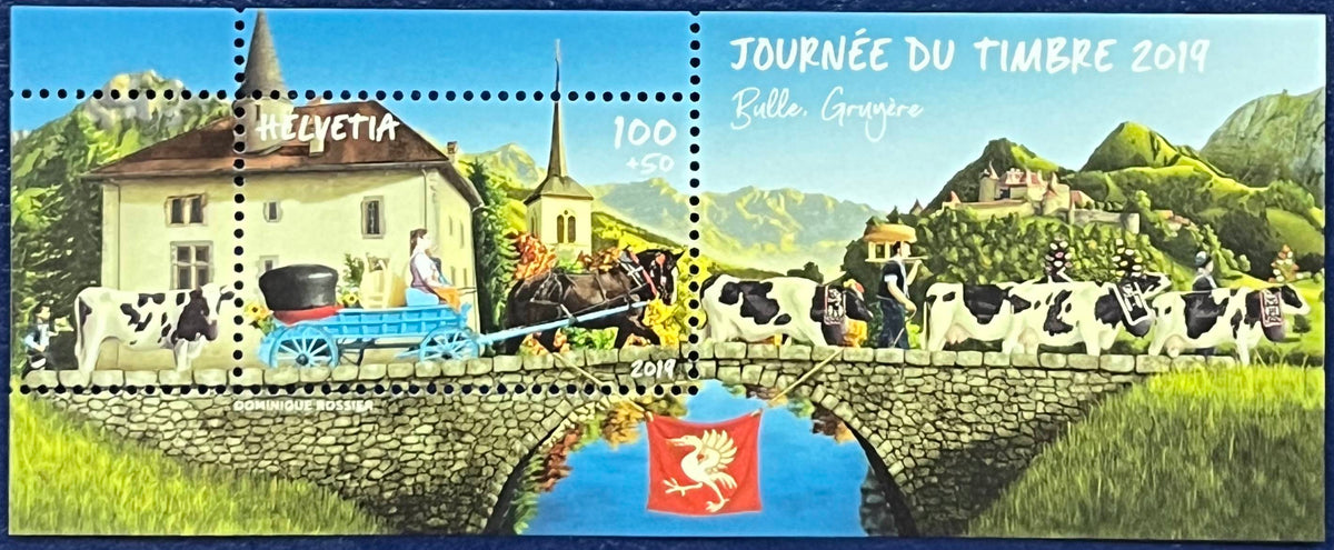 Schweiz: Block 73 – Tag der Briefmarke, Bulle