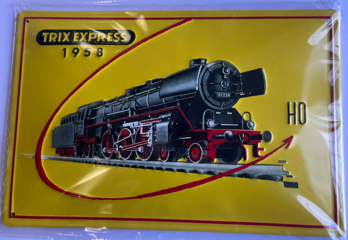 Blechschild - TRIX EXPRESS 1958