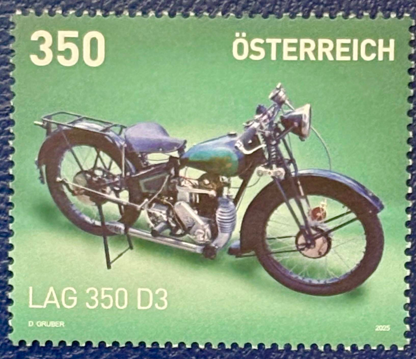LAG 350. das Gebirgstype Motorrad