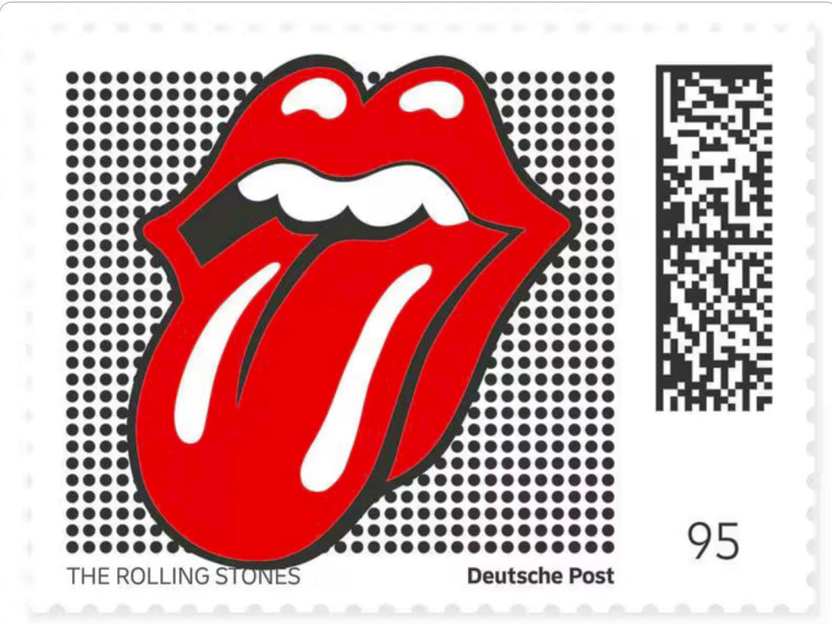 Die Rolling Stones Briefmarke