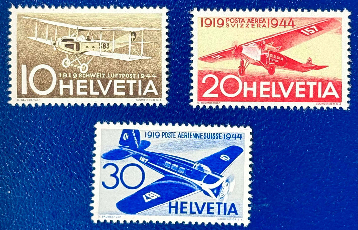 25 Jahre Schweizer Flugpost