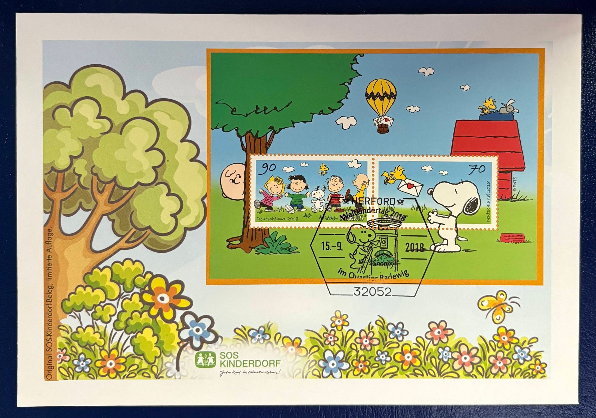 Deutschland - SOS-Kinderdorf Sonderbeleg Snoopy