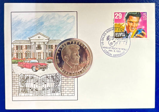 Exklusiver Elvis Numisbrief