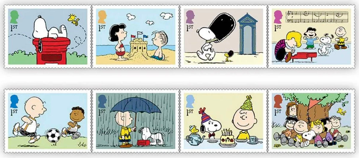 Großbritannien - Peanuts - Briefmarken-Set postfrisch NEUHEIT 2026