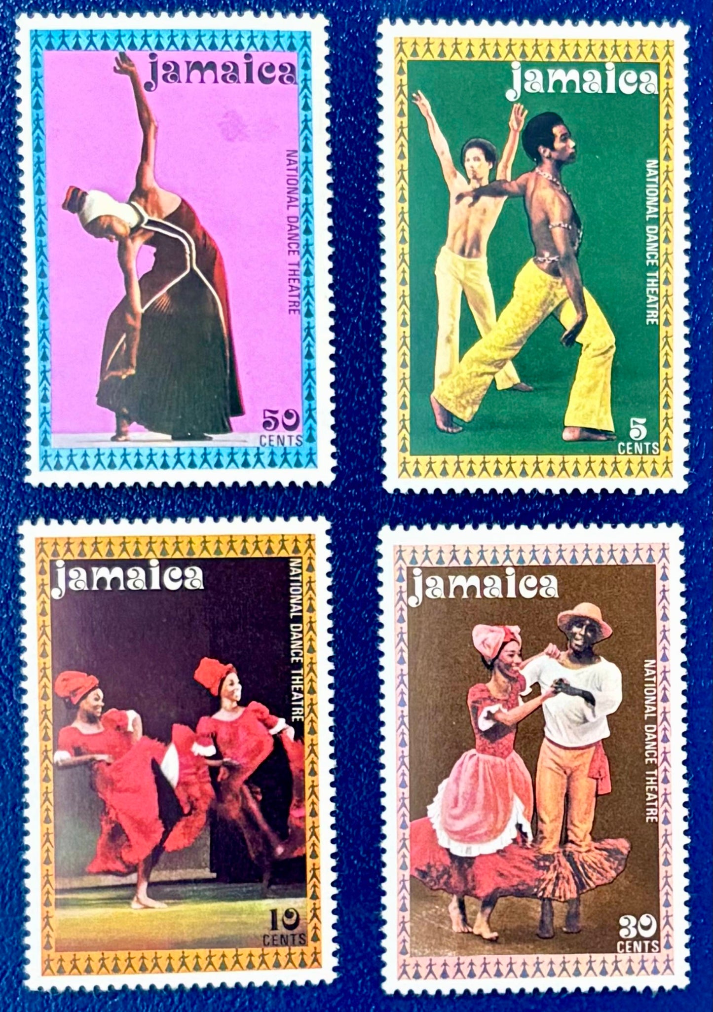 Jamaika - 4 Werte postfrisch "Nationalballett"