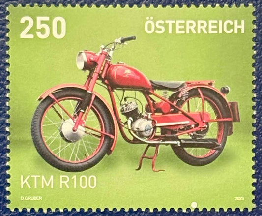 Das erste KTM Motorrad - die R 100 aus dem Jahr 1953