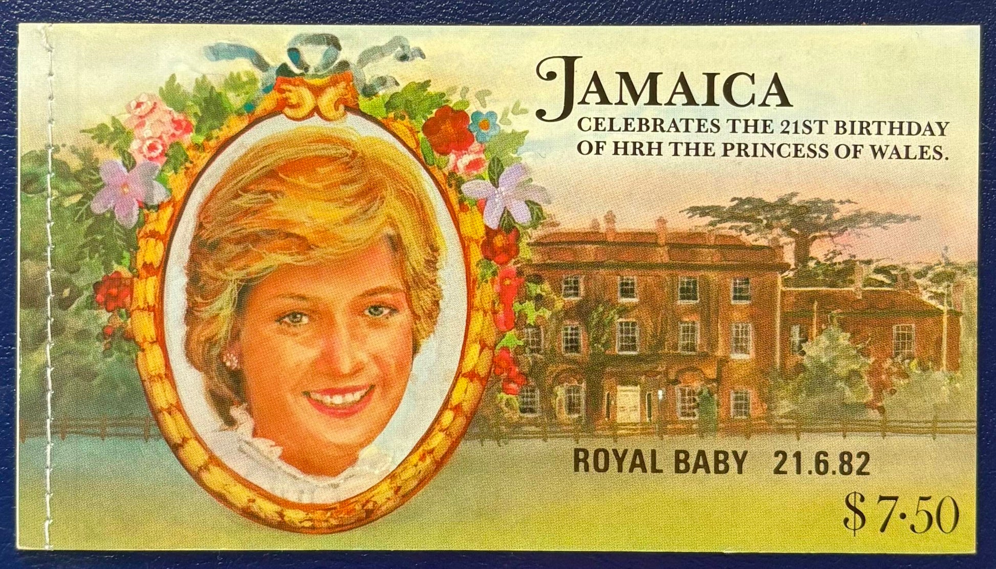 Lady Diana - seltens Markenheftchen