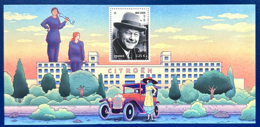 Luxusblock André Citroën - selten !