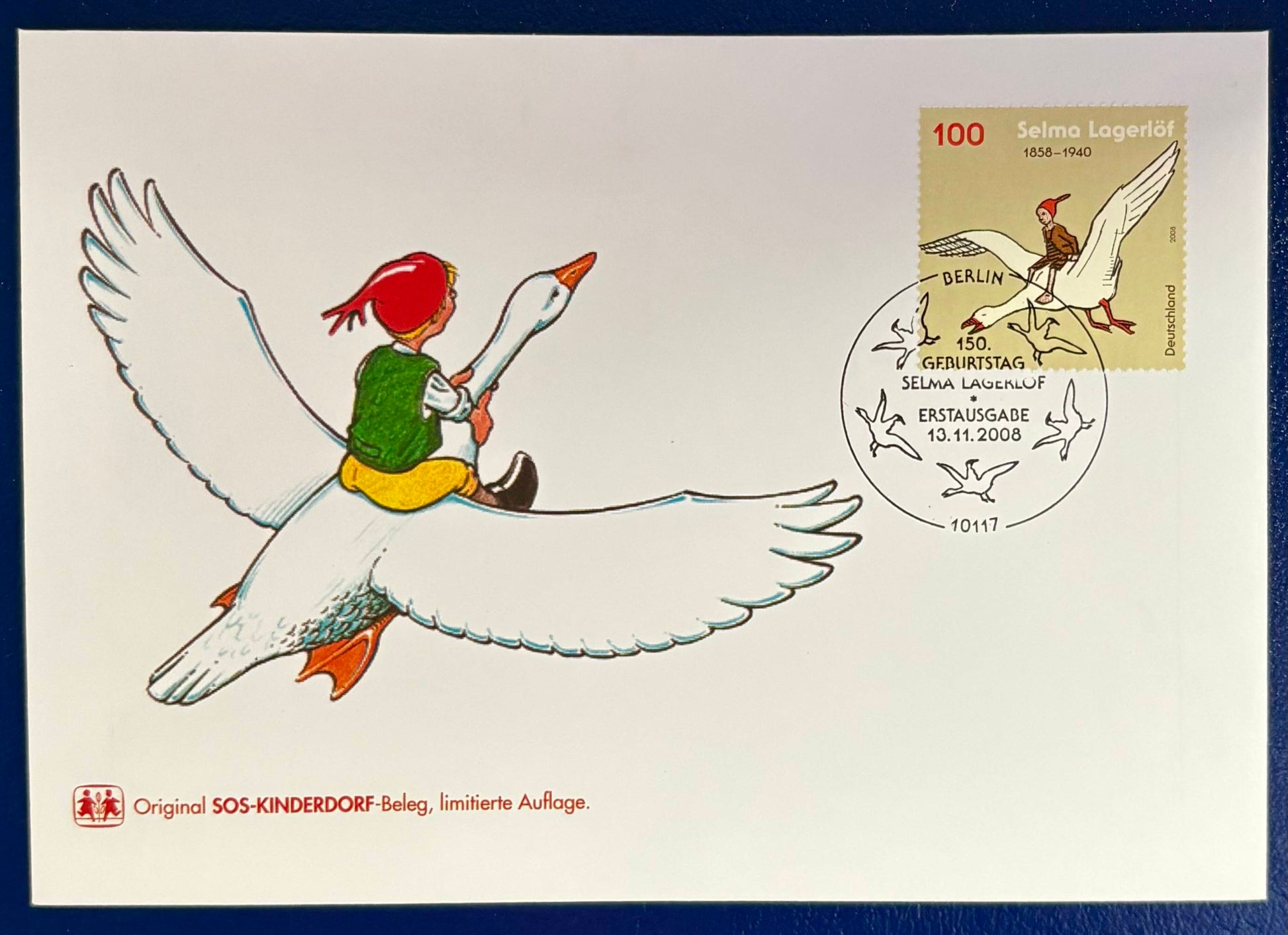 Deutschland - SOS-Kinderdorf Beleg "Selma Lagerlöf"