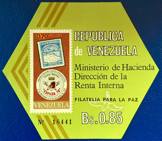 Venezuela - Block 21 postfrisch - Gigantische Blockform