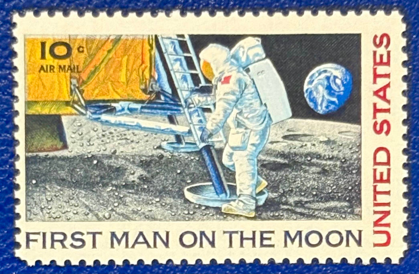 Die legendäre Apollo XI Sondermarke