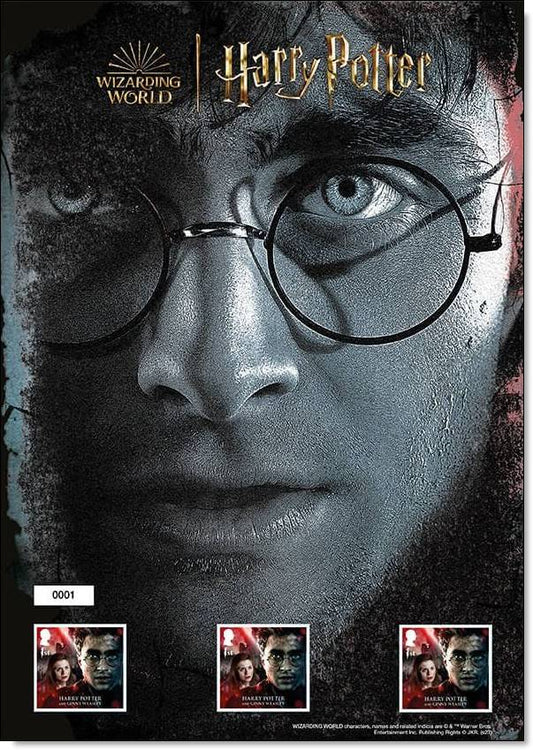 Großbritannien -Harry Potter Fan Sheet, postfrisch