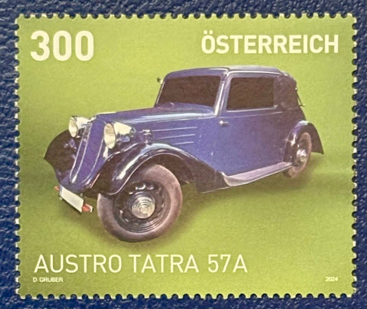 Oldtimer - Austro Tatra mit dem Bügeleisen - Gesicht