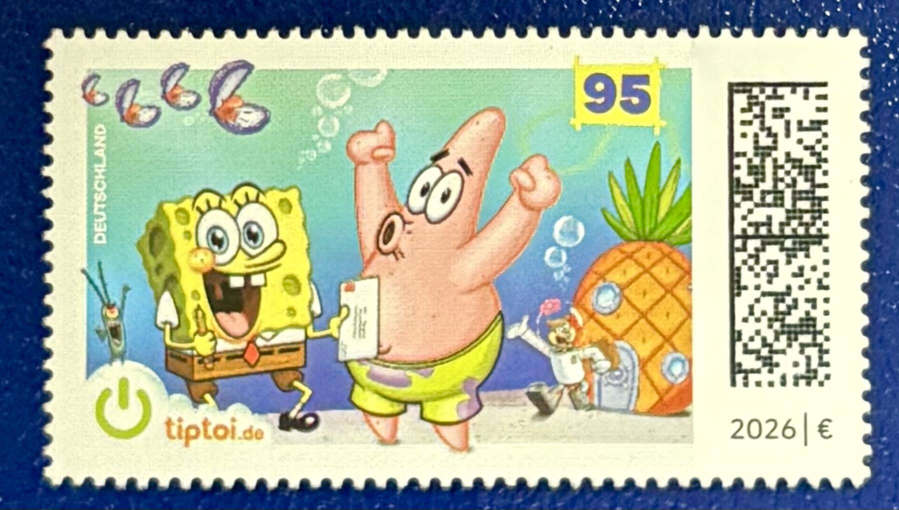 Deutschand - 1 Wert "SpongBob" postfrisch