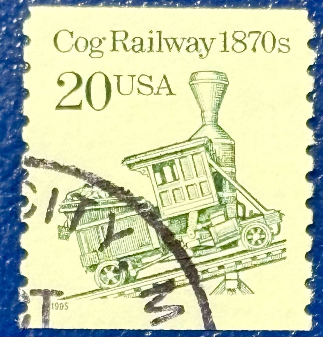 USA Zahnrad Dampflokomotive