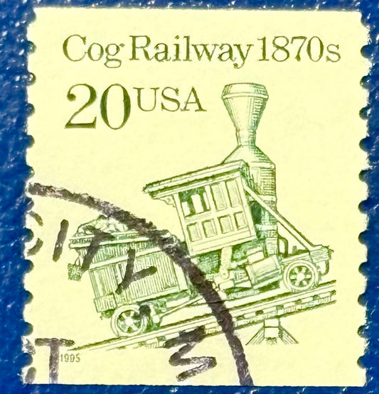 USA Zahnrad Dampflokomotive