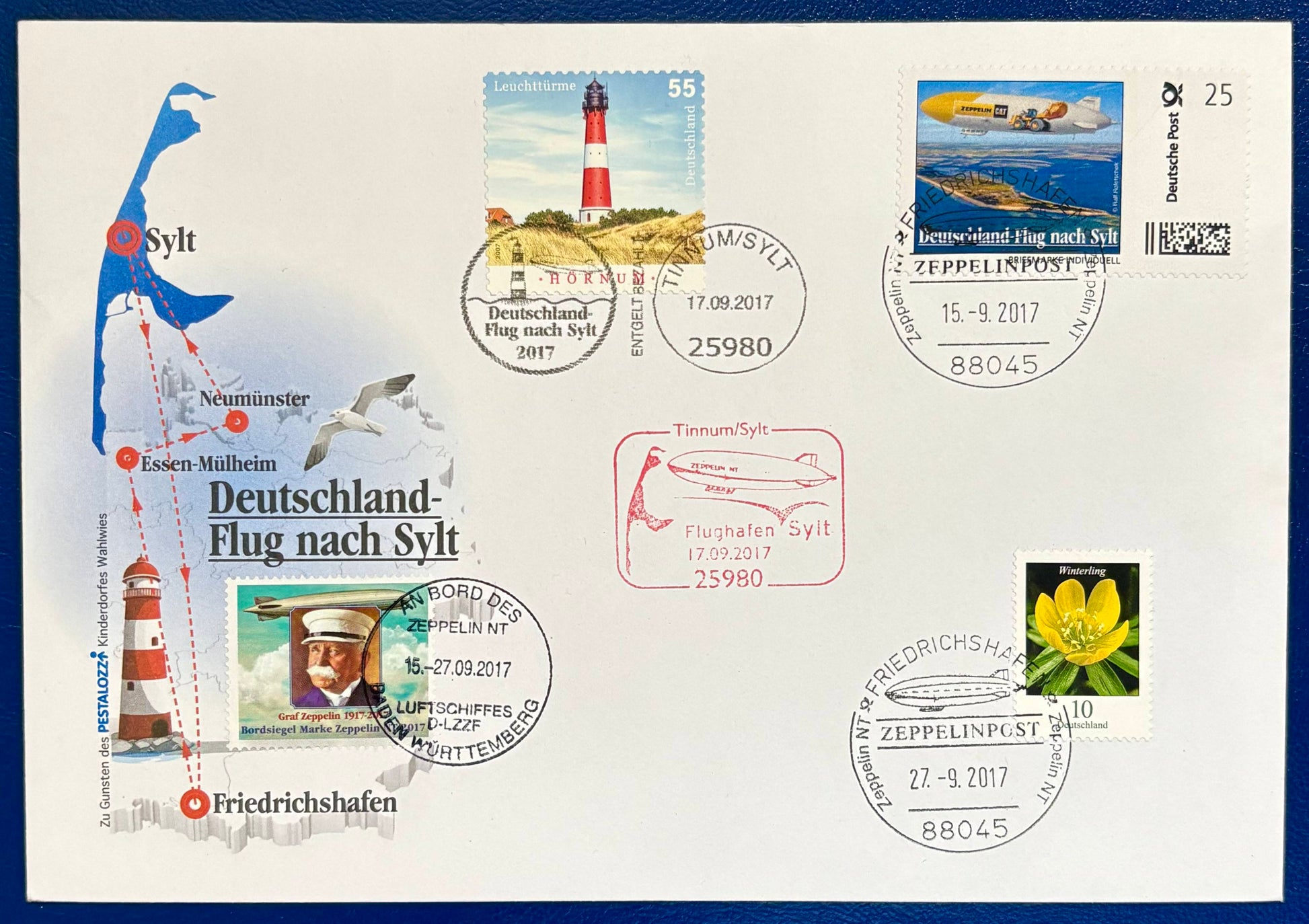 Zeppelinpost- Der Deutschlandflug nach Sylt