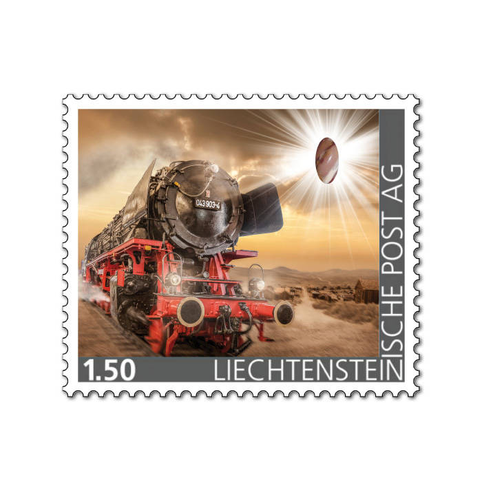 Edelsteine der Philatelie: MOOKAIT-Briefmarke postfrisch, Liechtenstein