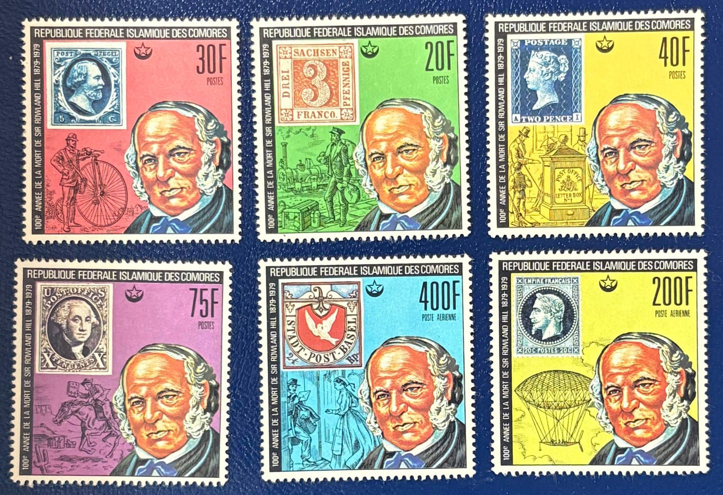 100 Todestag von Sir Rowland Hill dem Erfinder der Briefmarke