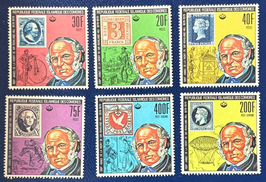 100 Todestag von Sir Rowland Hill dem Erfinder der Briefmarke