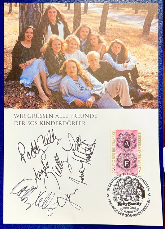 Kelly Family - Gedenkblatt aus Österreich
