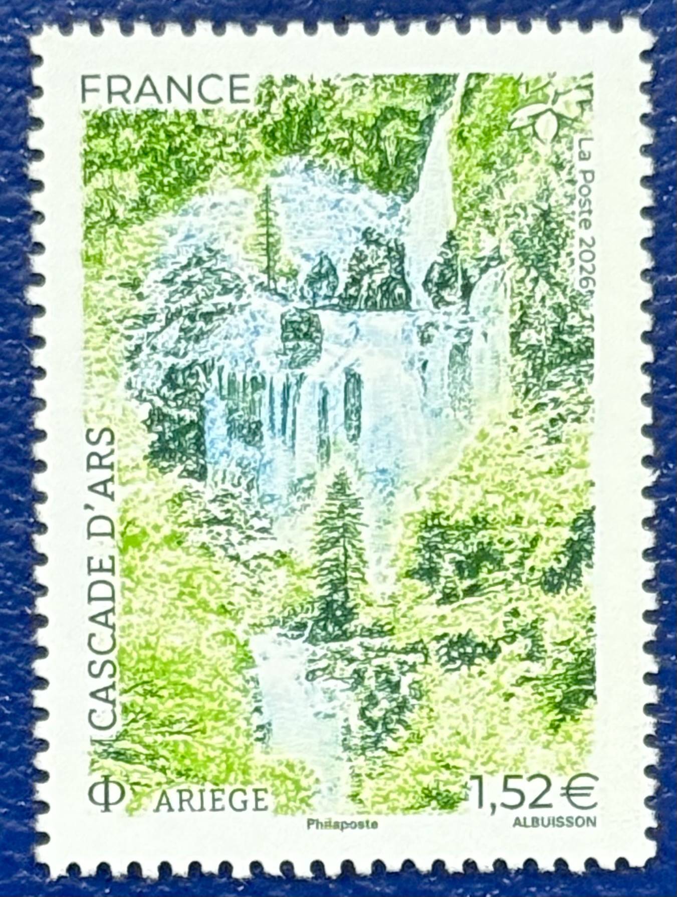 Der 246 Meter Wasserfall in den Pyrenäen
