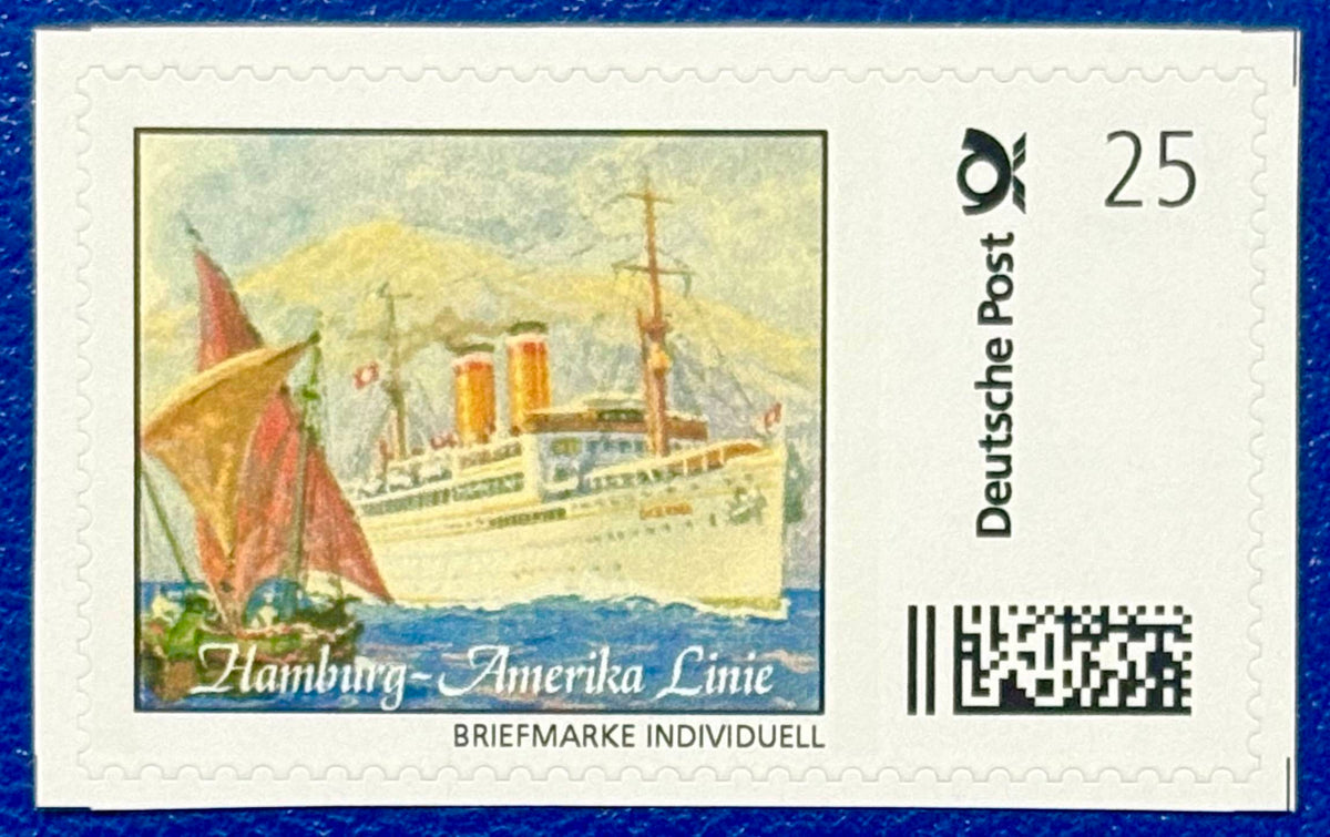 die "Prinzessin Victoria- Louise" der Hamburg Amerika Linie