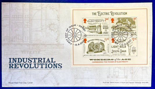 Großbritannien - Ersttagsbrief "The Electric Revolution"