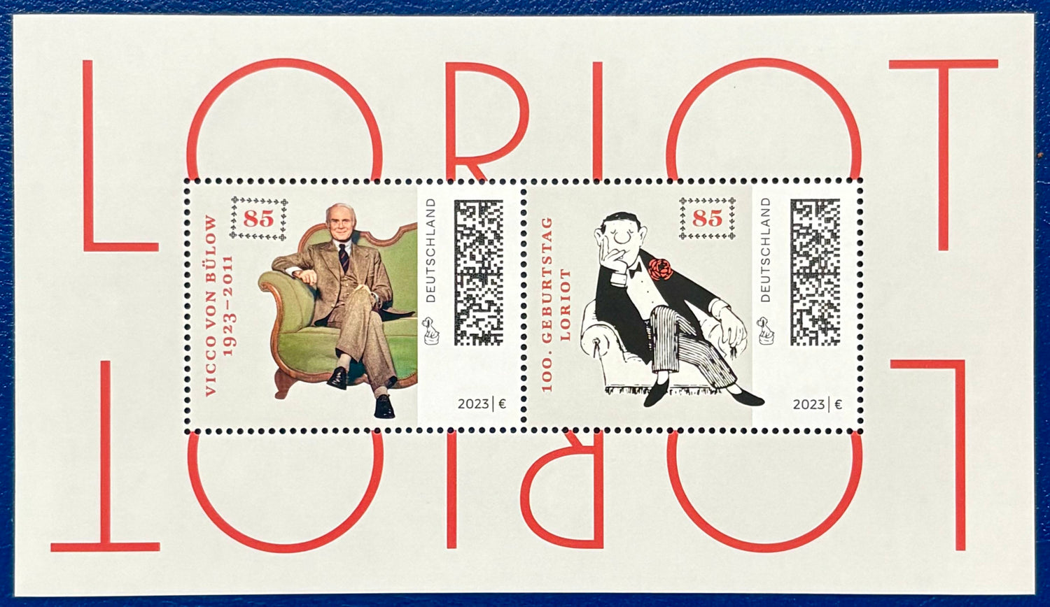 Deutschland - Loriot Block postfrisch