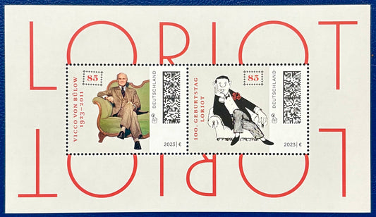 Deutschland - Loriot Block postfrisch
