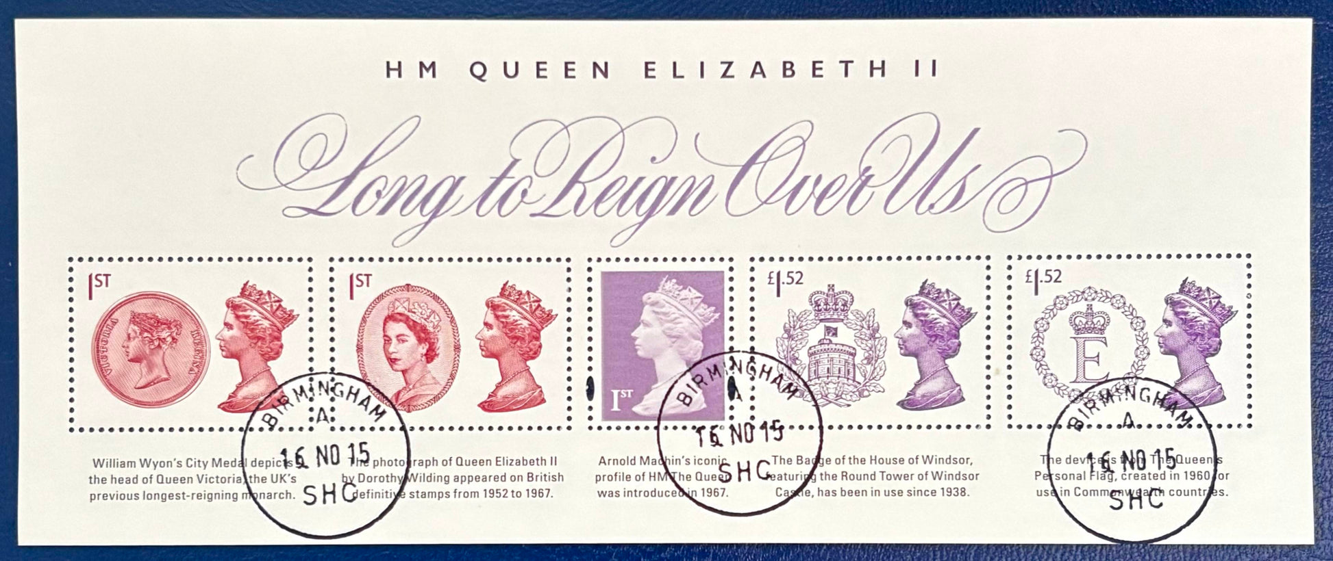 Großbritannien - Block 96 "Königin Elizabeth II" gestempelt