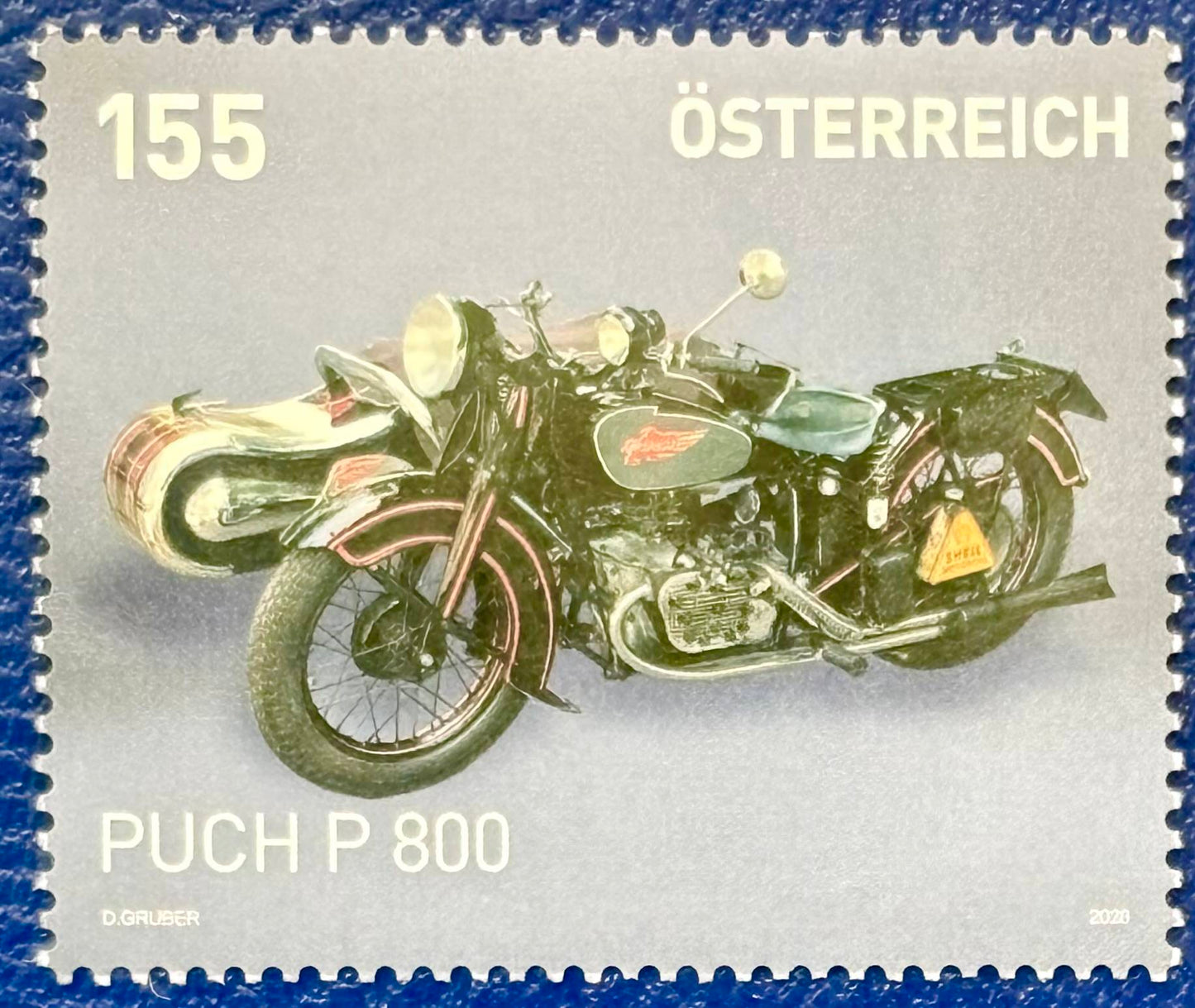 Das stärkste Puch  Motorrad mit Beiwagen