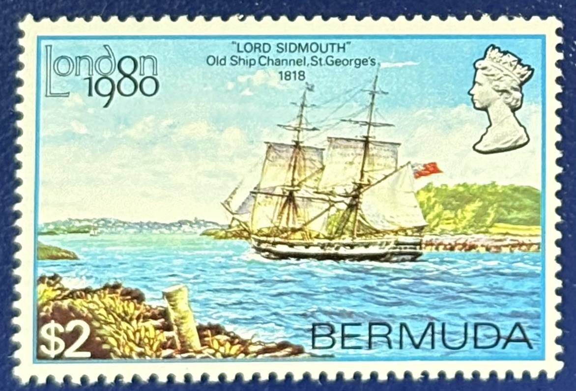 Bermuda - Postschiff "Lord Sidmouth" Michel-Nr. 385