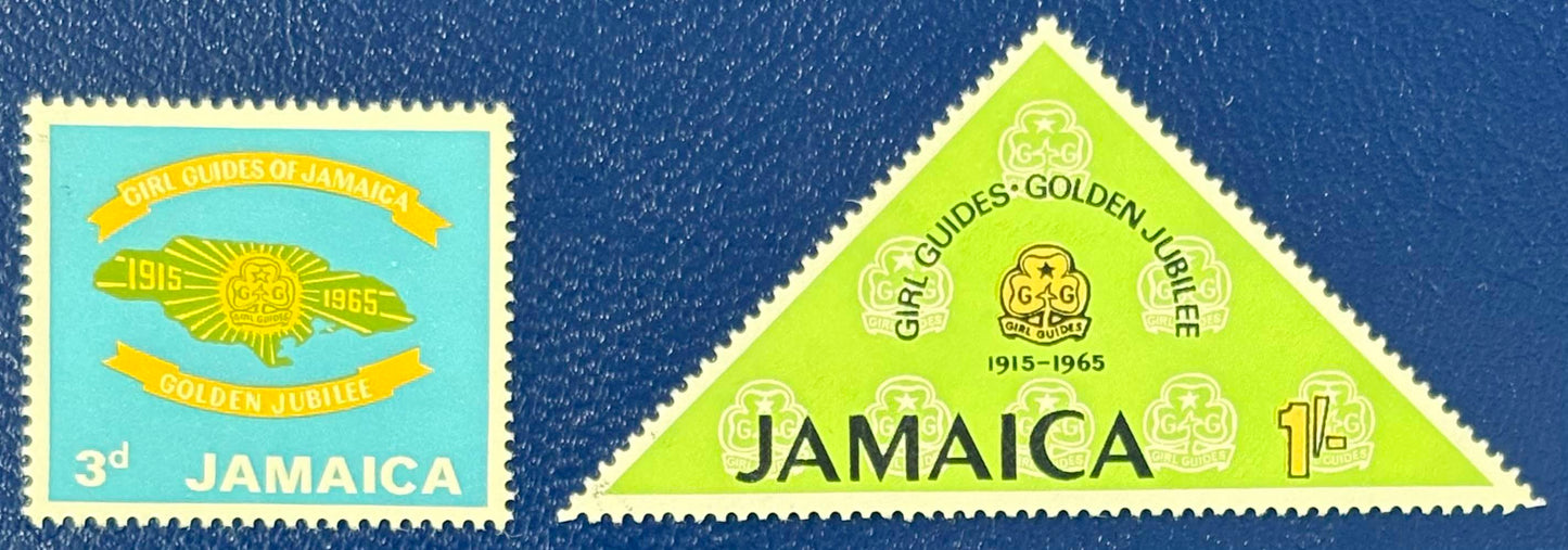 Jamaika - 2 Werte postfrisch "Pfadfinder"